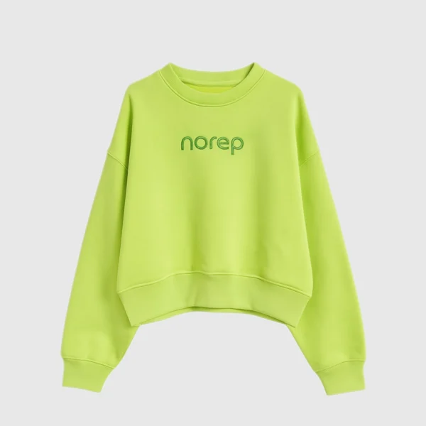Poleron crop top oversize - Imagen 2